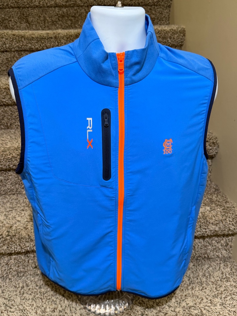 Like new *RLX Ralph Lauren* full-zip lightweight athletic golf ⛳️ jacket vest M